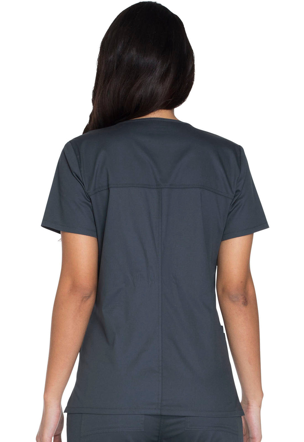 Core Stretch WW630 V-Neck Top Pewter