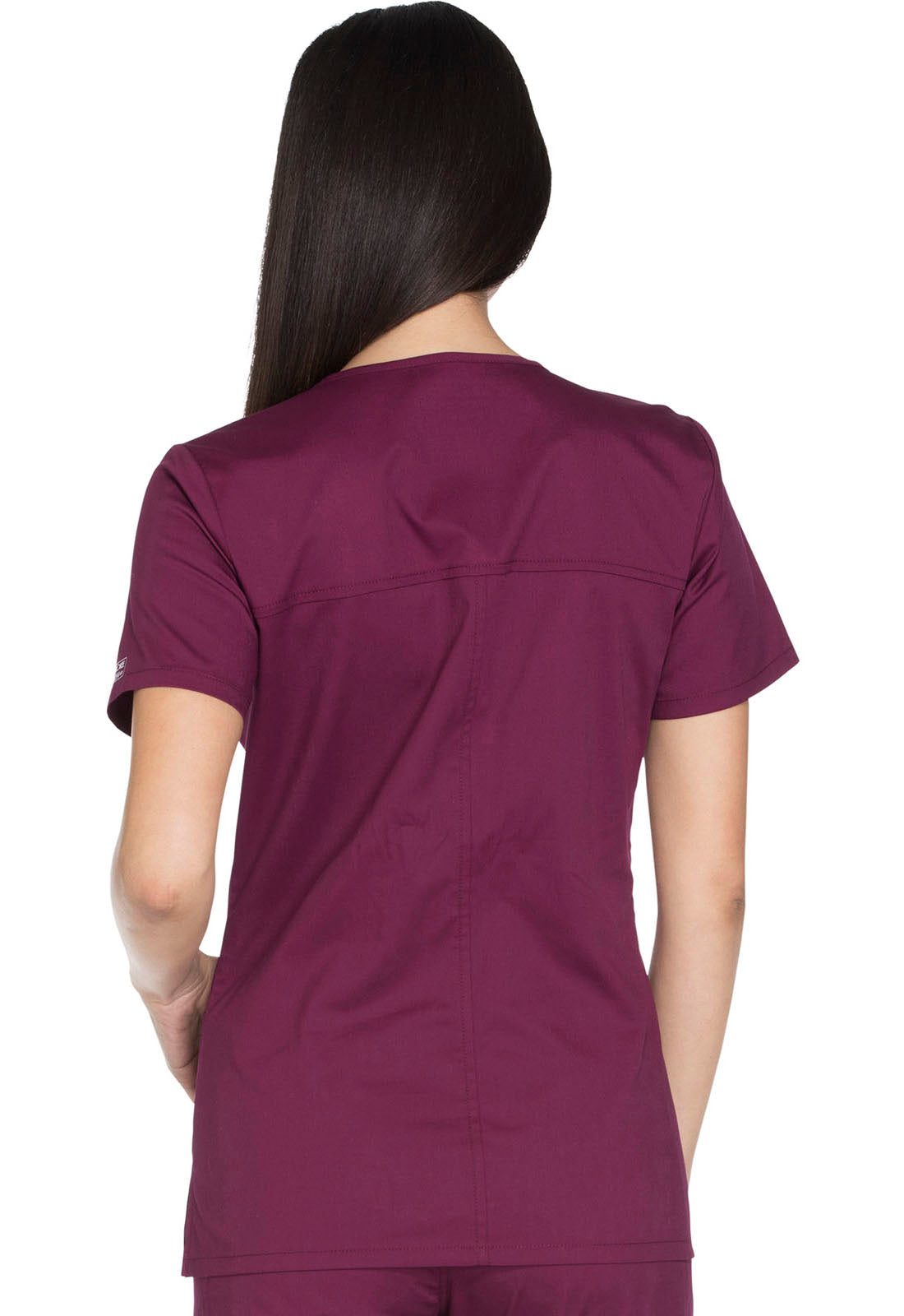 Core Stretch WW630 V-Neck Top Wine