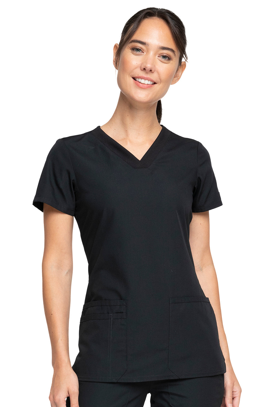 Originals WW645 V-Neck Top Black