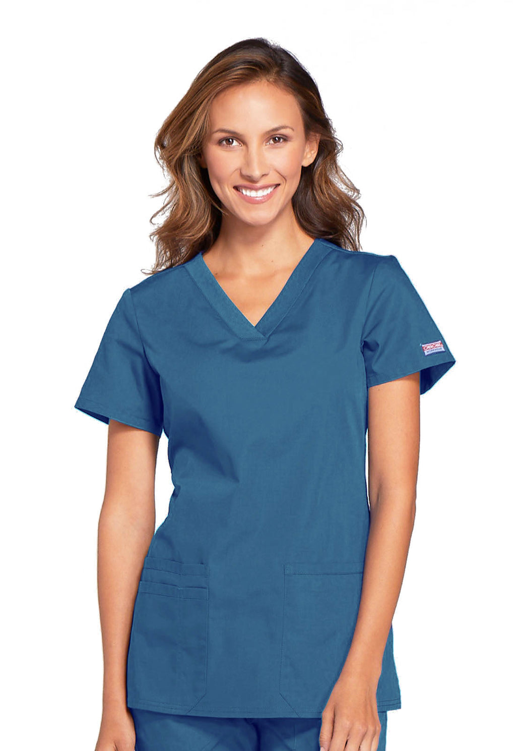 Originals WW645 V-Neck Top Caribbean Blue