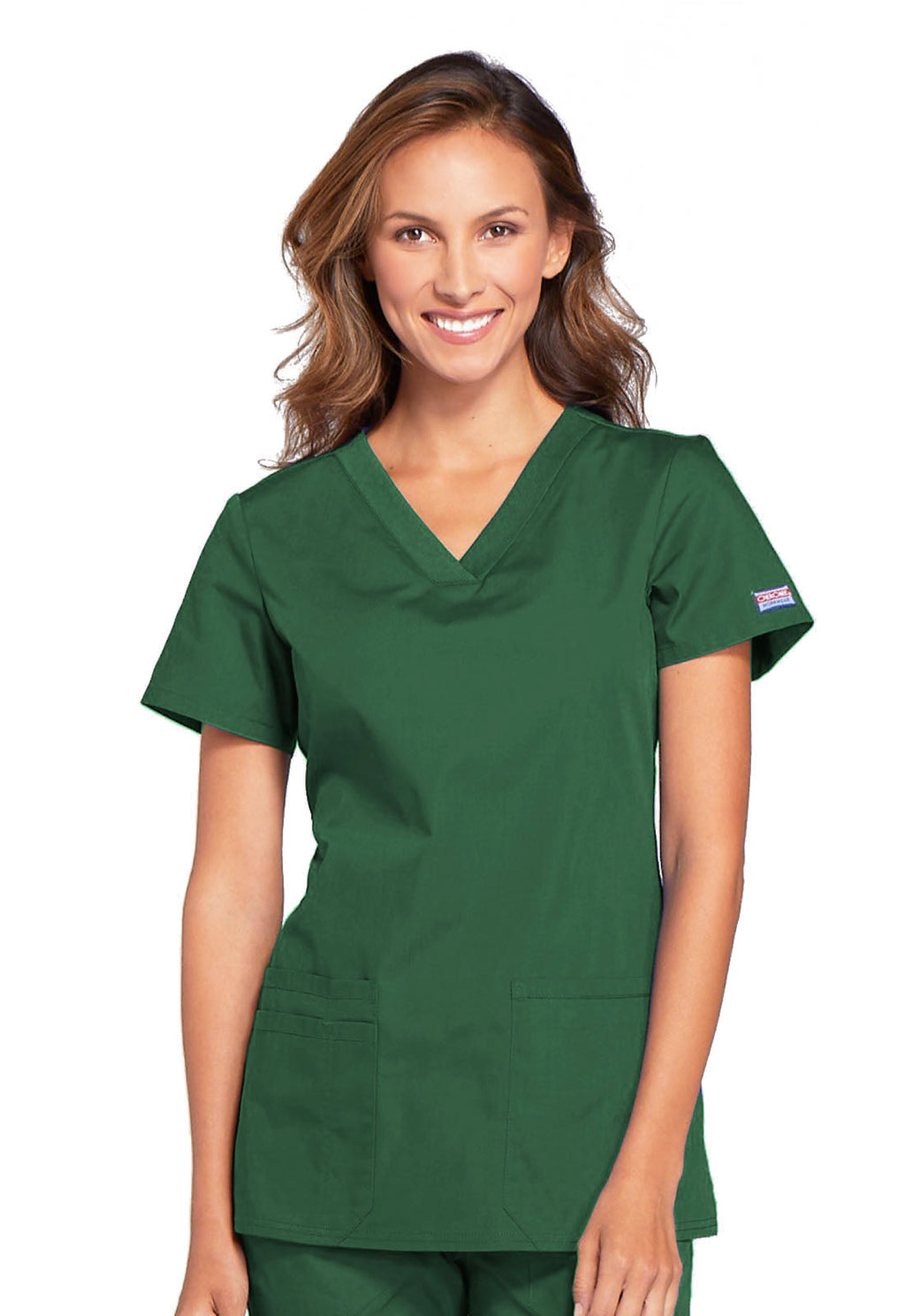 Originals WW645 V-Neck Top Hunter Green