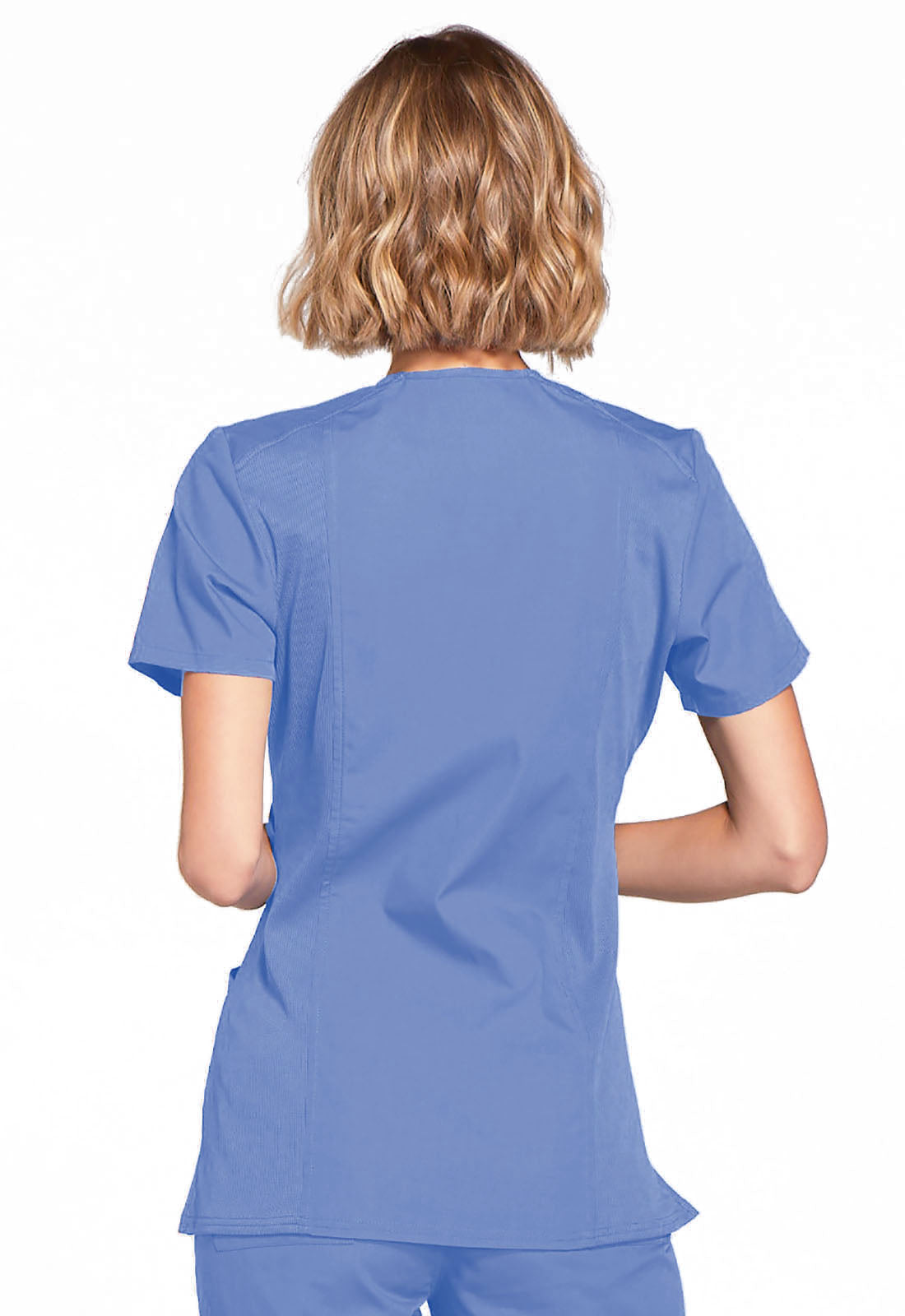Originals WW650 Mock Wrap Top Ciel