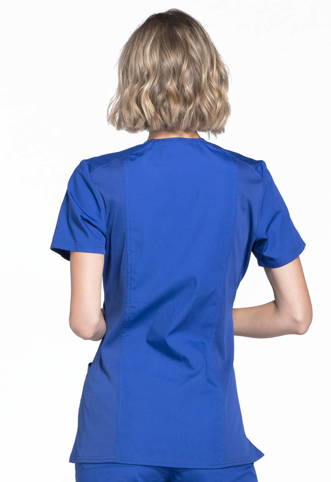 Originals WW650 Mock Wrap Top Galaxy Blue