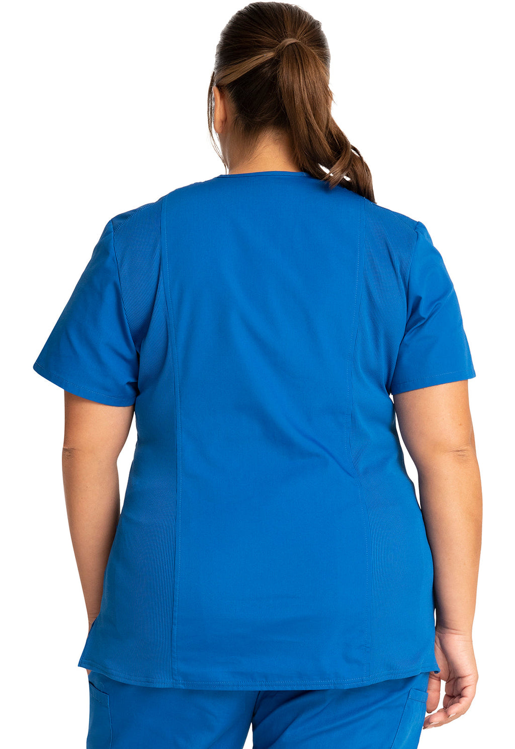 Originals WW650 Mock Wrap Top Royal
