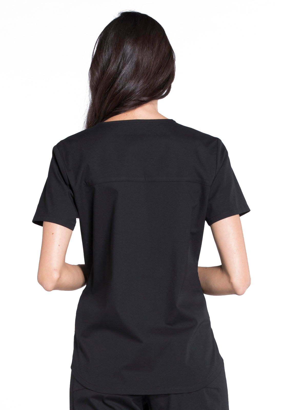 Workwear Professionalessionals WW665 Women's V-Neck Scrub Top Black