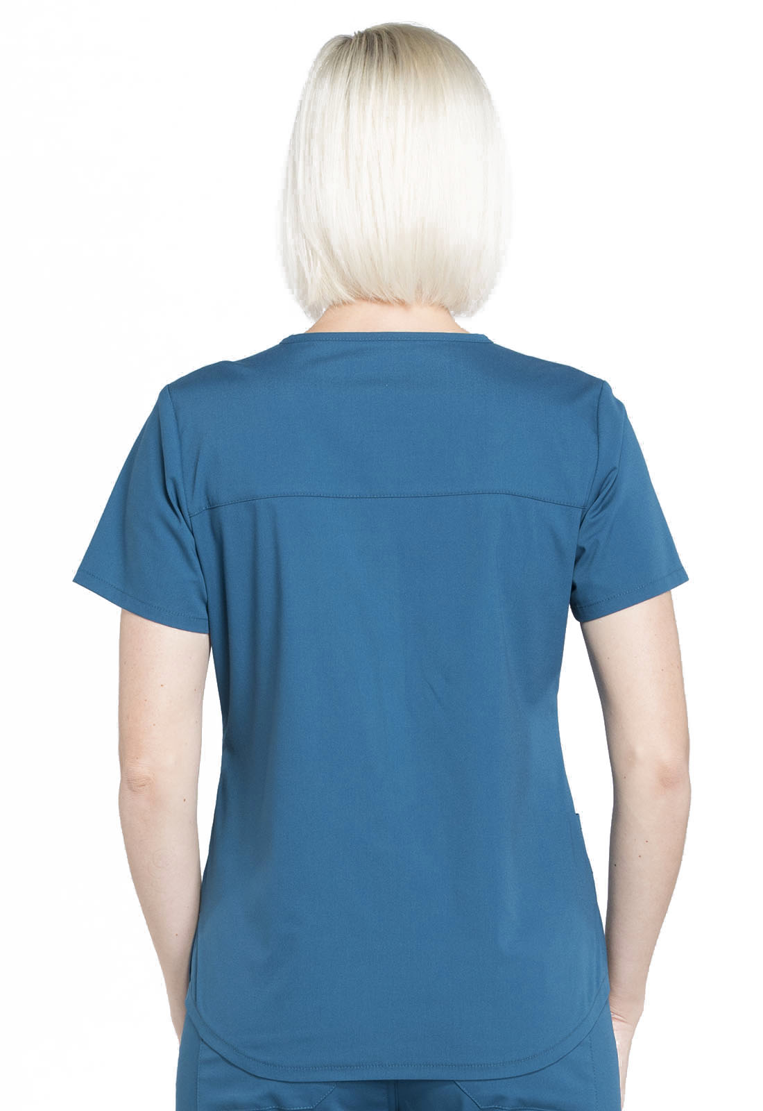 Professionals WW665 V-Neck Top Caribbean Blue