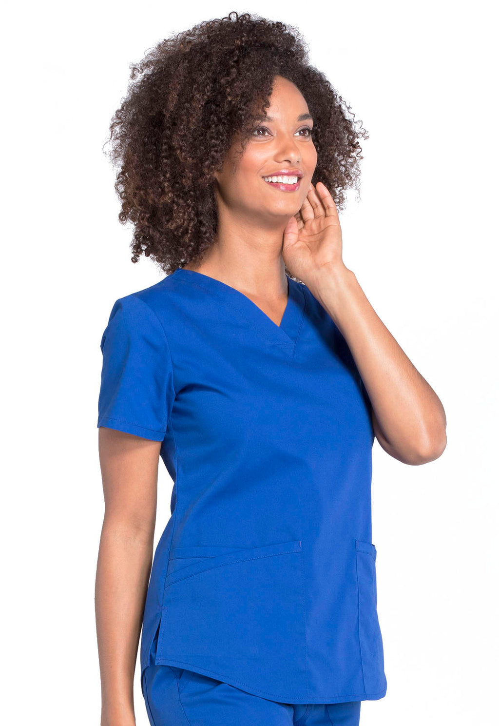 Professionals WW665 V-Neck Top Galaxy Blue
