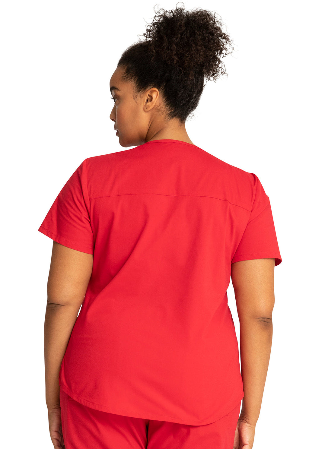 Professionals WW665 V-Neck Top Red