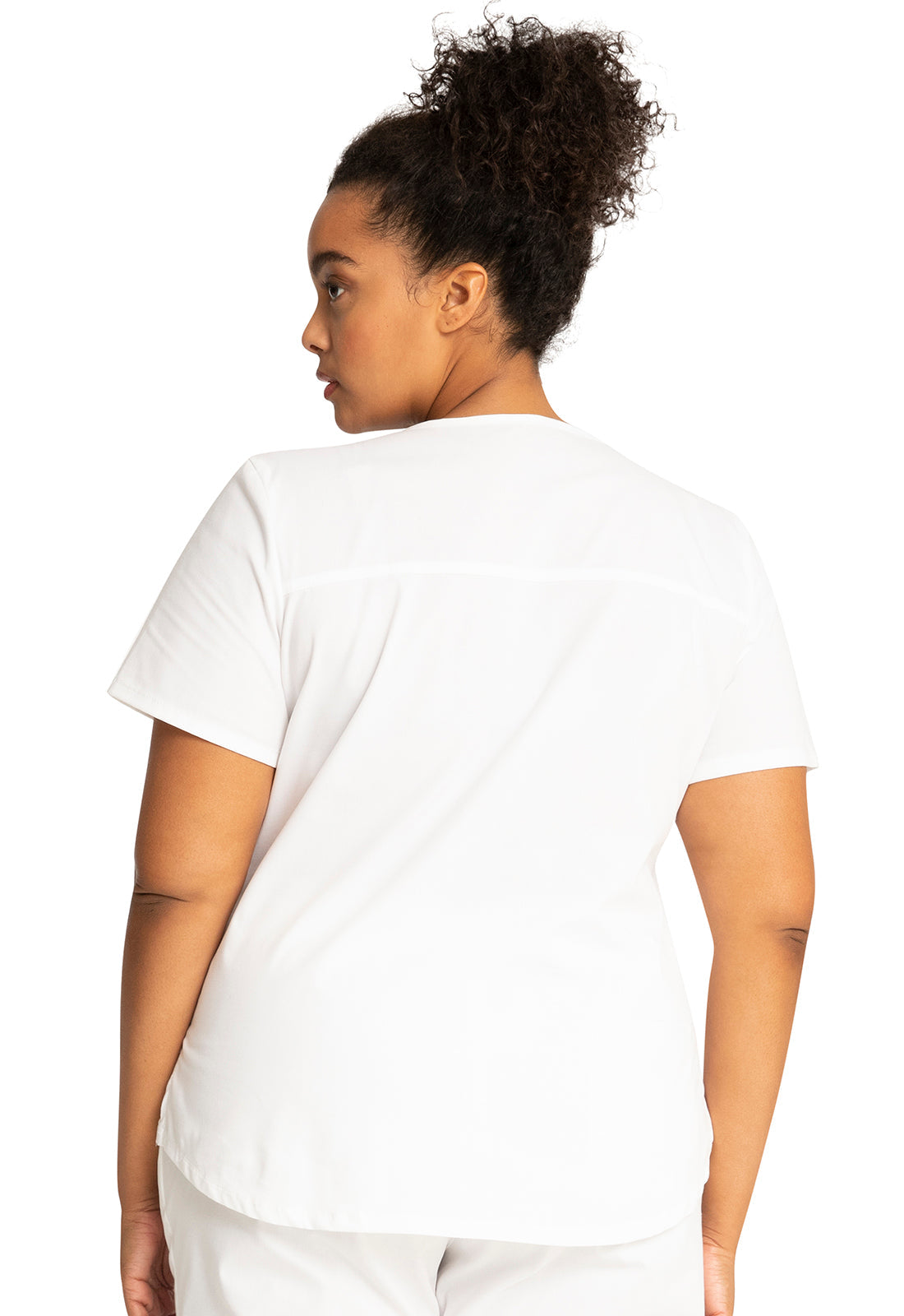 Professionals WW665 V-Neck Top White