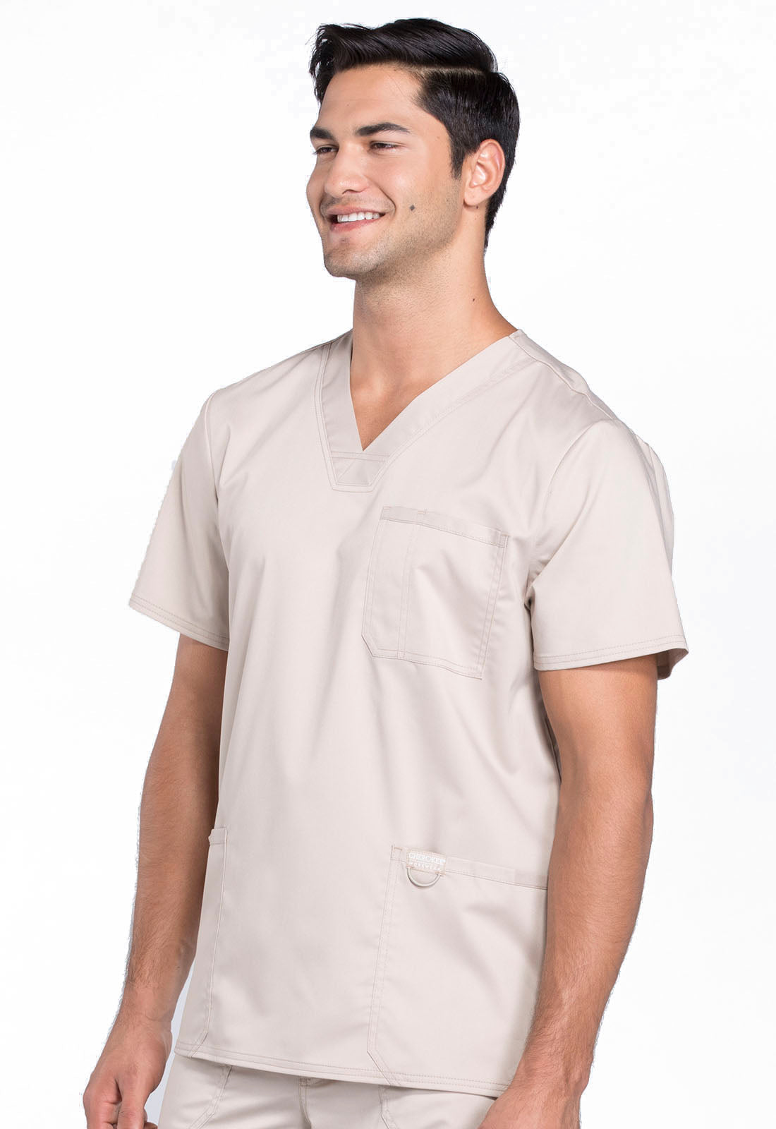 Revolution WW670 Men's V-Neck Top Khaki