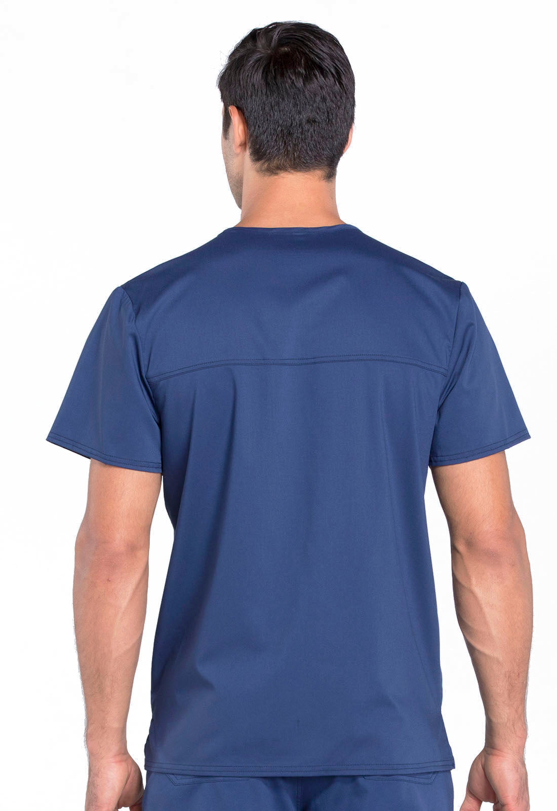Workwear Revolution WW670 Men's V-Neck Scrub Top Navy