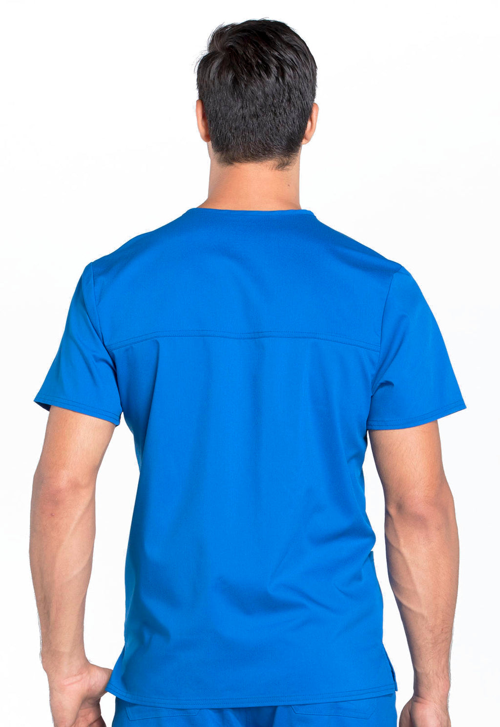 Workwear Revolution WW670 Men's V-Neck Scrub Top Royal