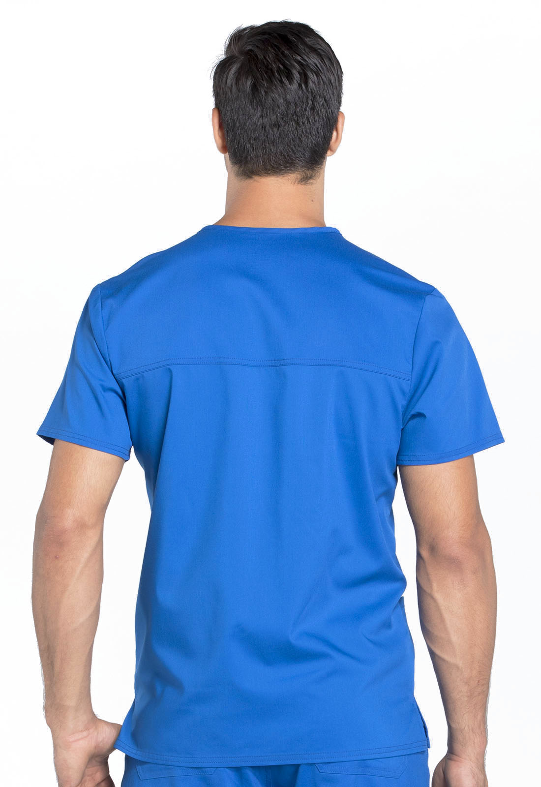 Workwear Revolution WW670 Men's V-Neck Scrub Top Royal
