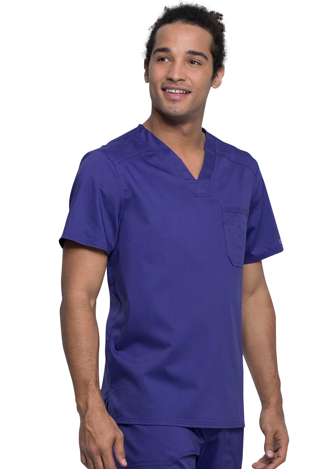 Revolution WW690 Men's Tuckable V-Neck Top Grape
