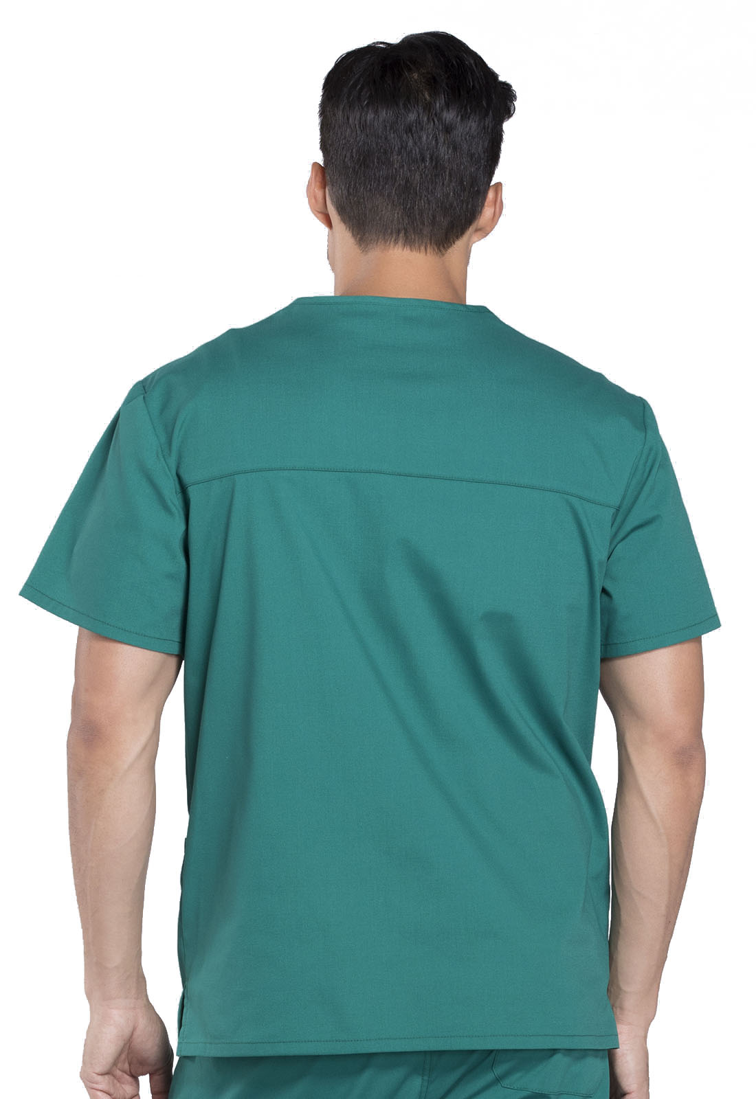 Professionals WW695 Men's V-Neck Top Hunter Green