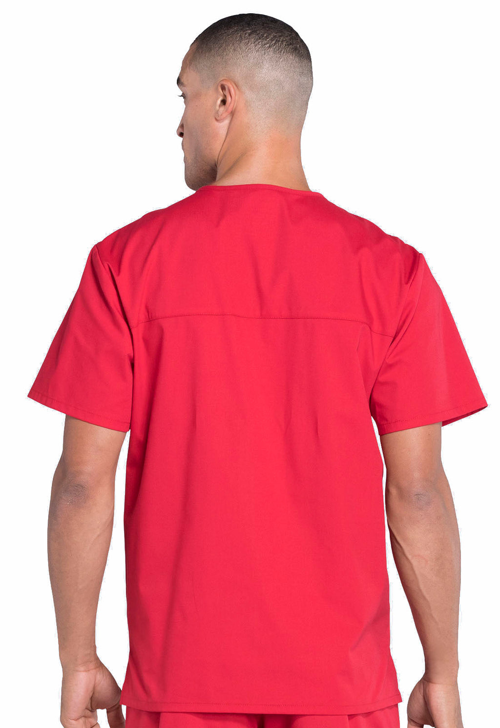 Professionals WW695 Men's V-Neck Top Red