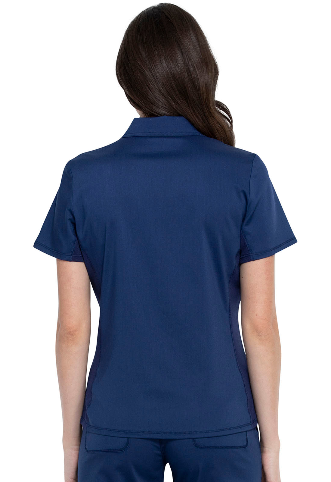 Revolution WW698 Tuckable Snap Front Polo Shirt Navy