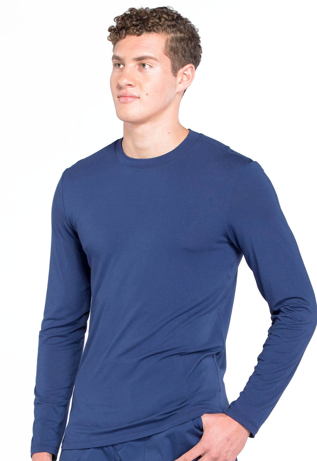 Professionals WW700 Men's Underscrub Knit Top Navy