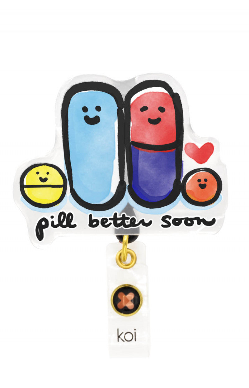 Artist Series A156A koi Shaker Badges Pill Better