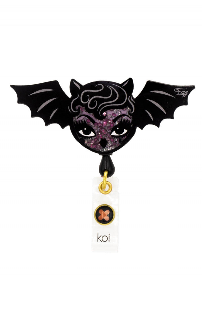 Artist Series A156A koi Shaker Badges Vampire Bat Dolly