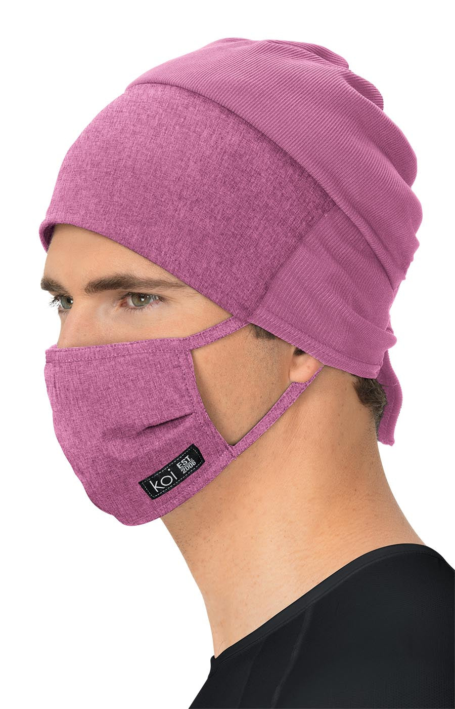 Classics A159 Fashion Mask 1-pc Heather Azalea Pink