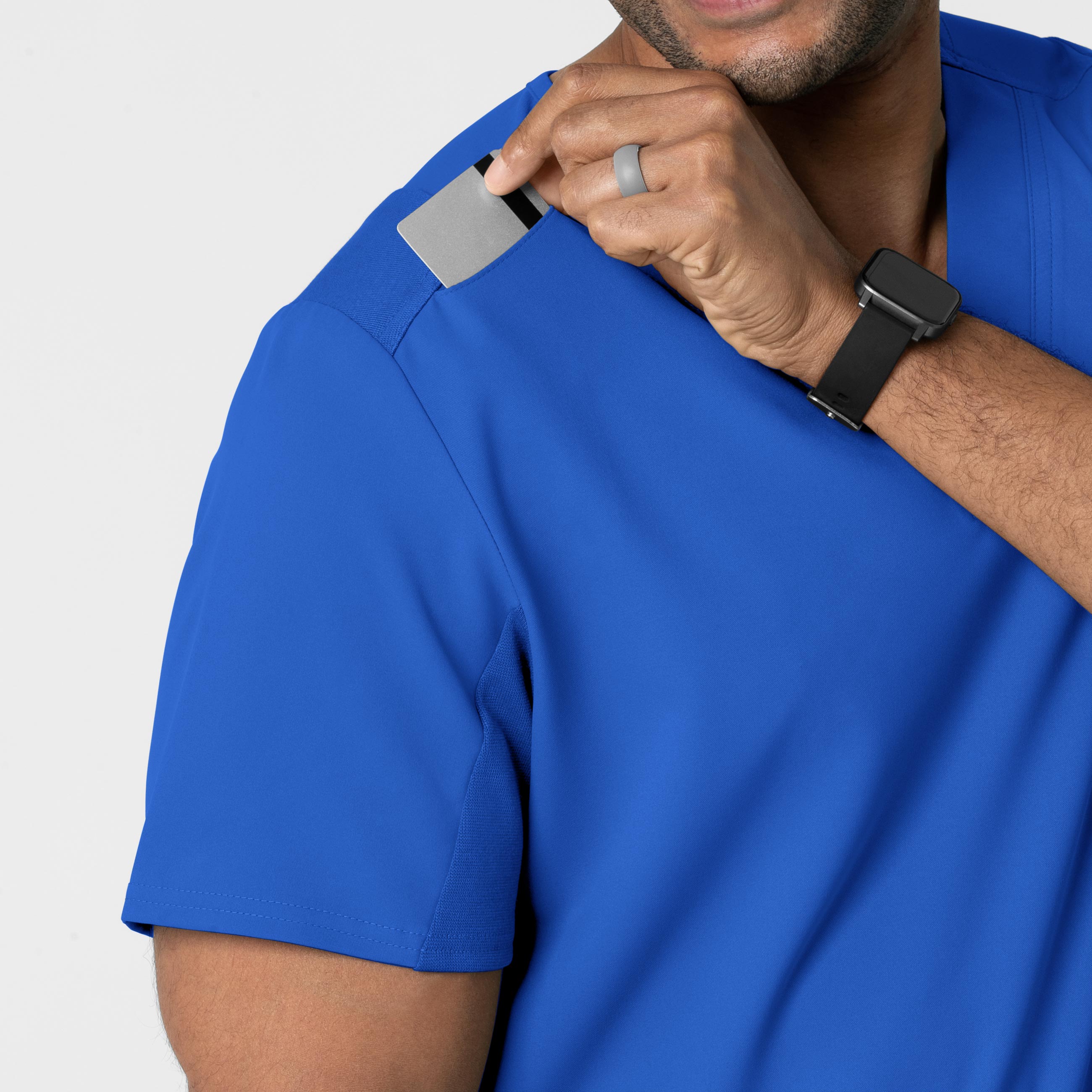 Thrive 6622 Men's Utility V-Neck Scrub Top Royal