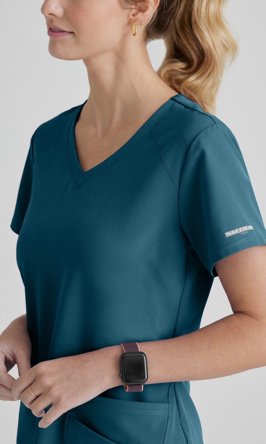 Skechers SK101 Breeze Scrub Top Bahama