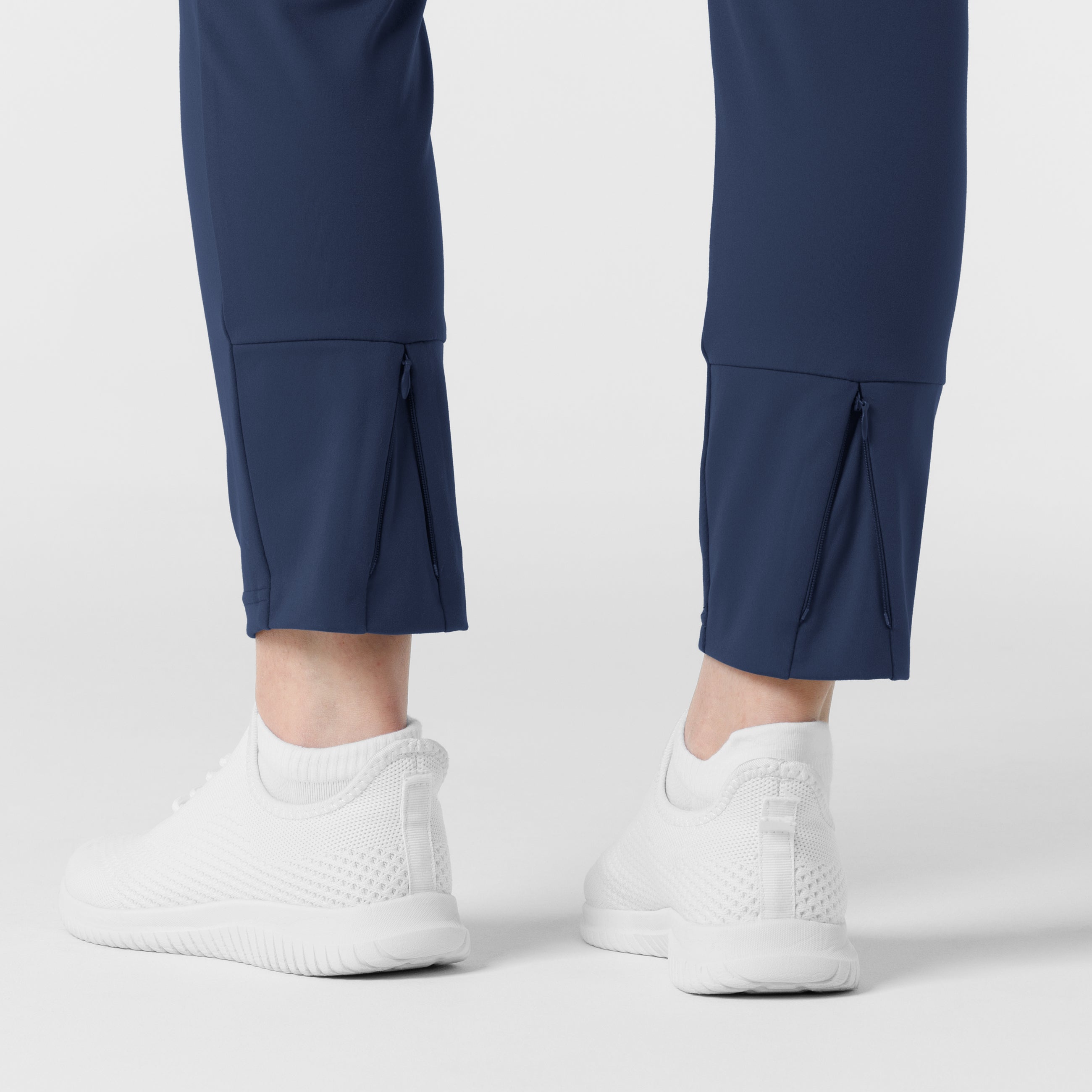 RENEW 5259 Knit Track Scrub Pants Navy