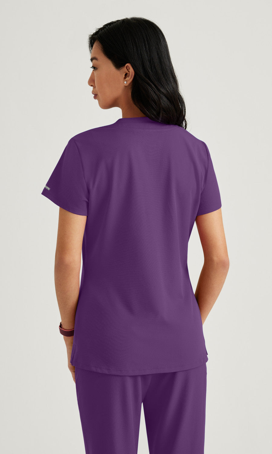 Skechers SKT147 Dignity Scrub Top Eggplant