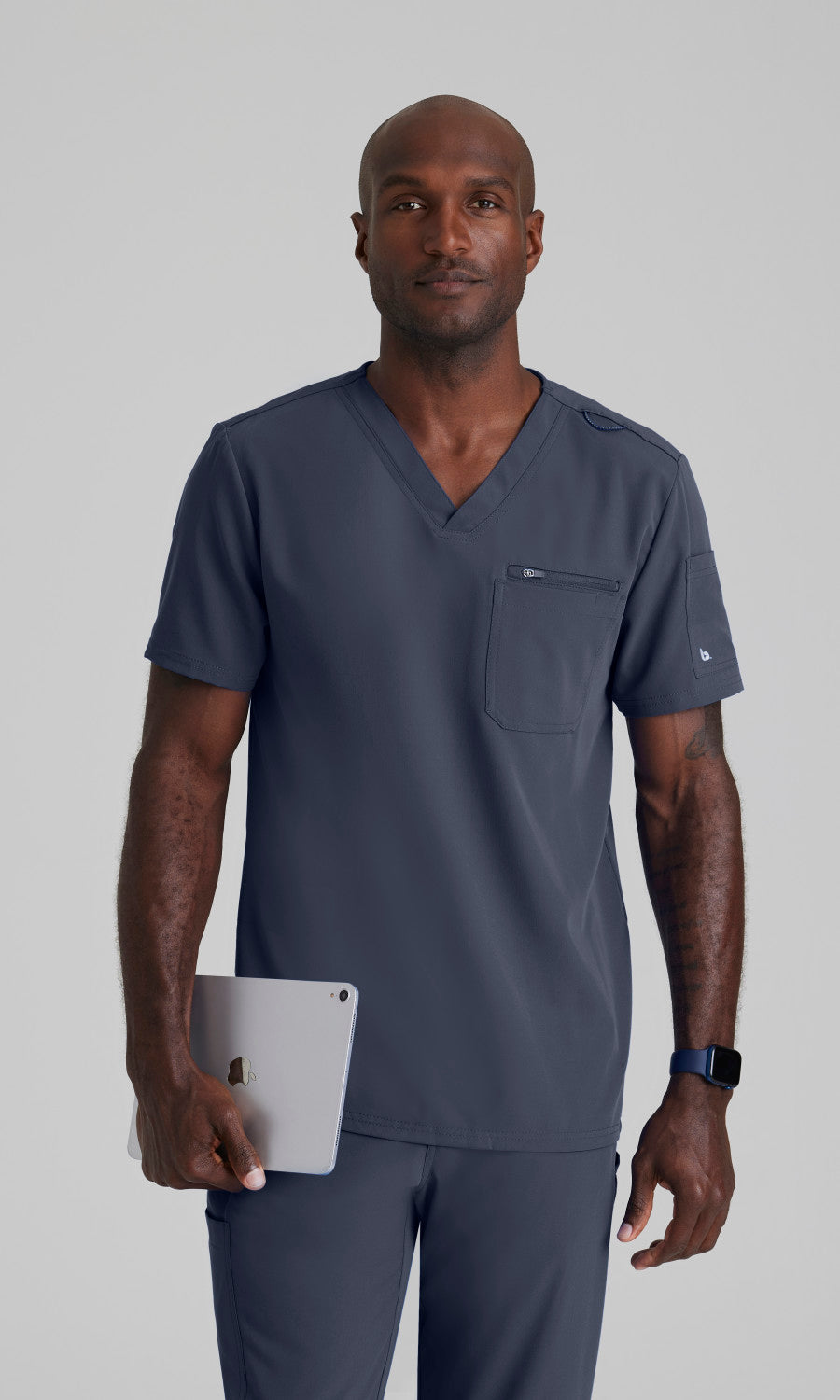 Barco Unify BUT153 Rally Scrub Top Steel