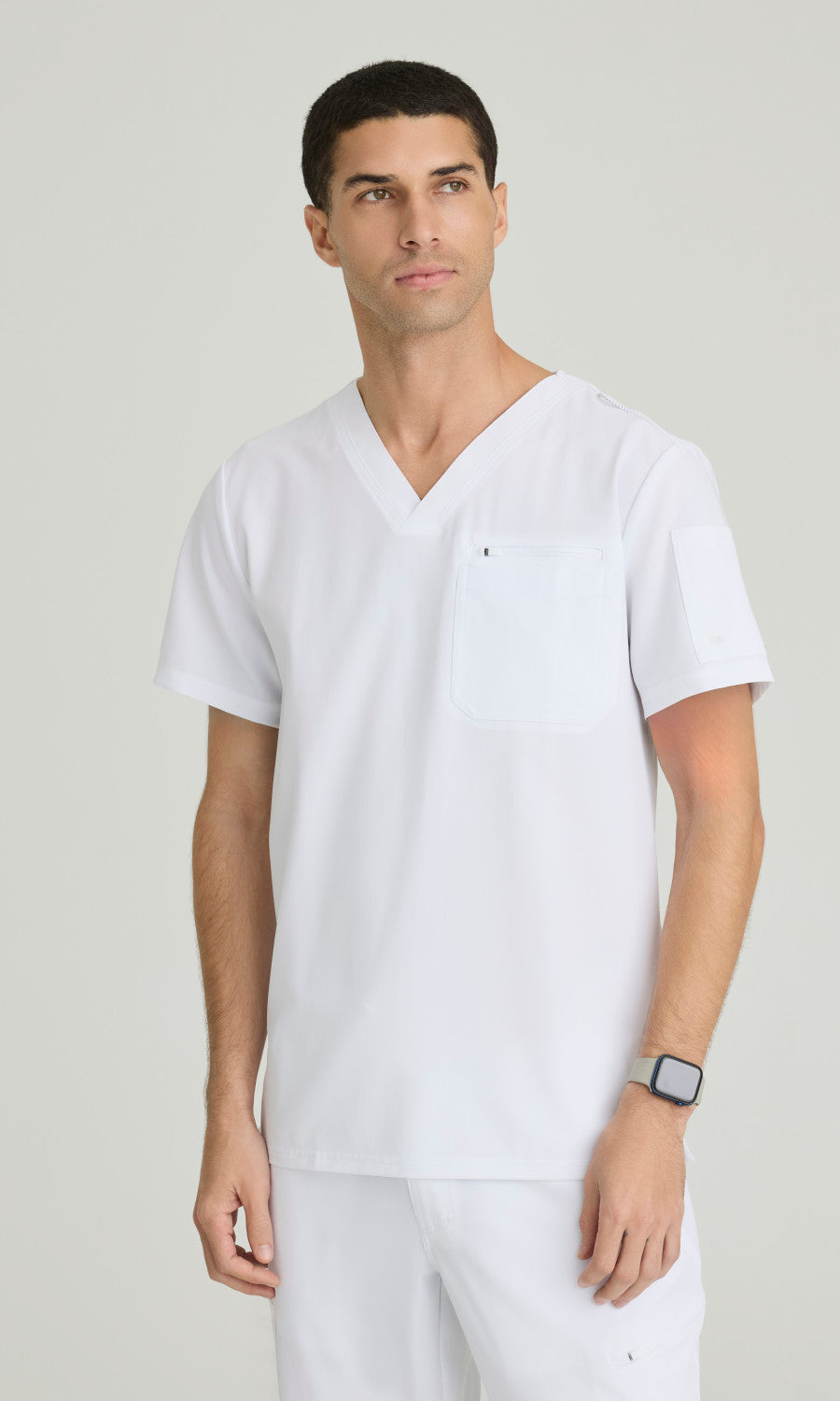 Barco Unify BUT153 Rally Scrub Top White