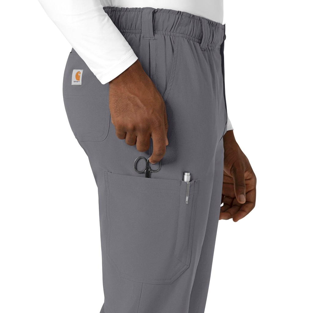 Force Cross-Flex C56410 Men's Straight Leg Scrub Pants Pewter