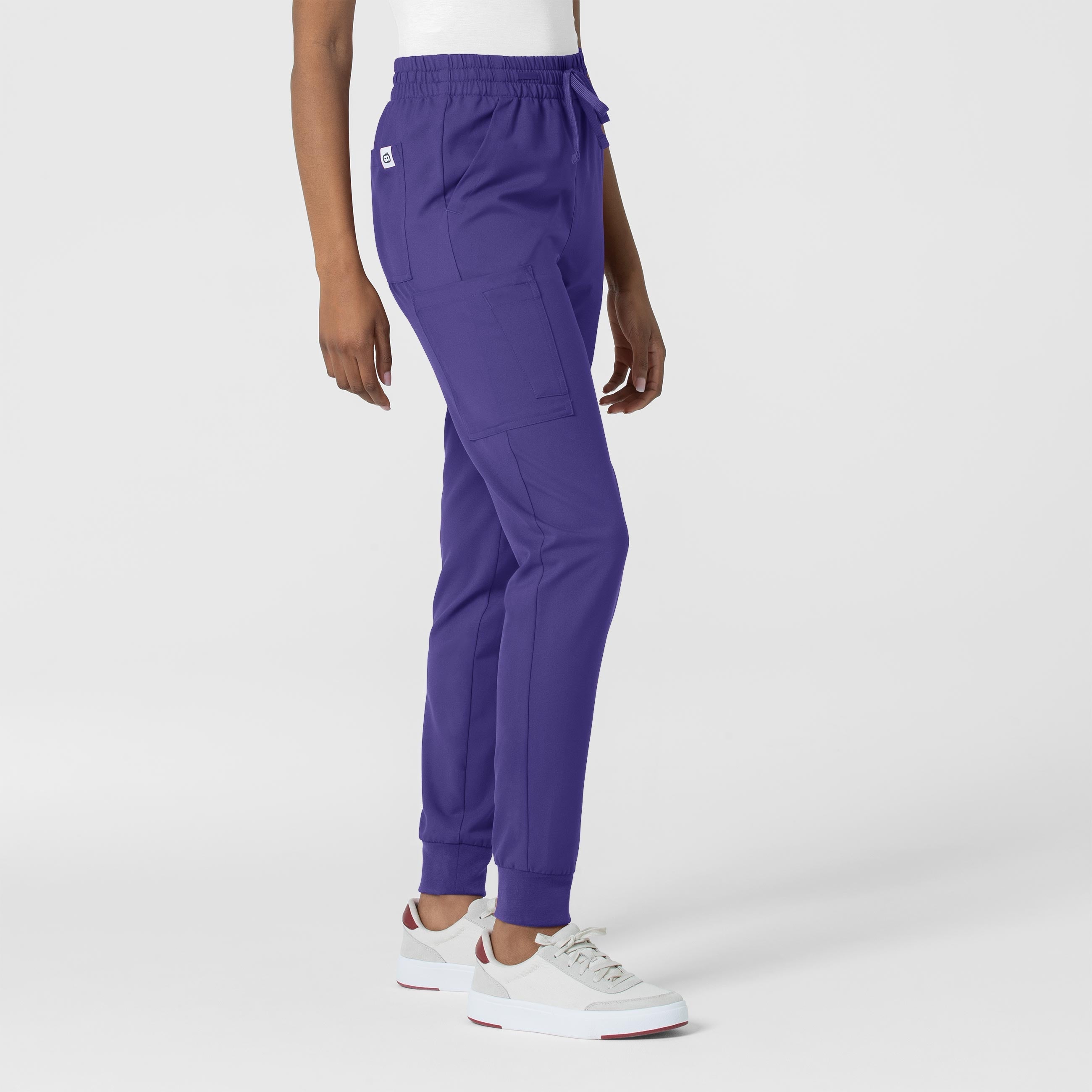 Thrive 5122 Cargo Jogger Scrub Pants Grape