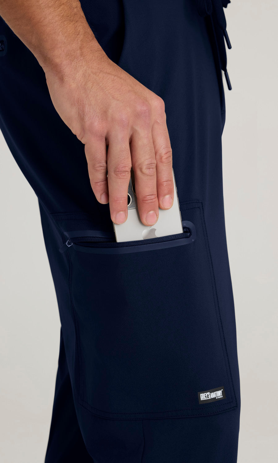 Grey's Anatomy Knit Stretch GRSP706 Focus Pant Indigo