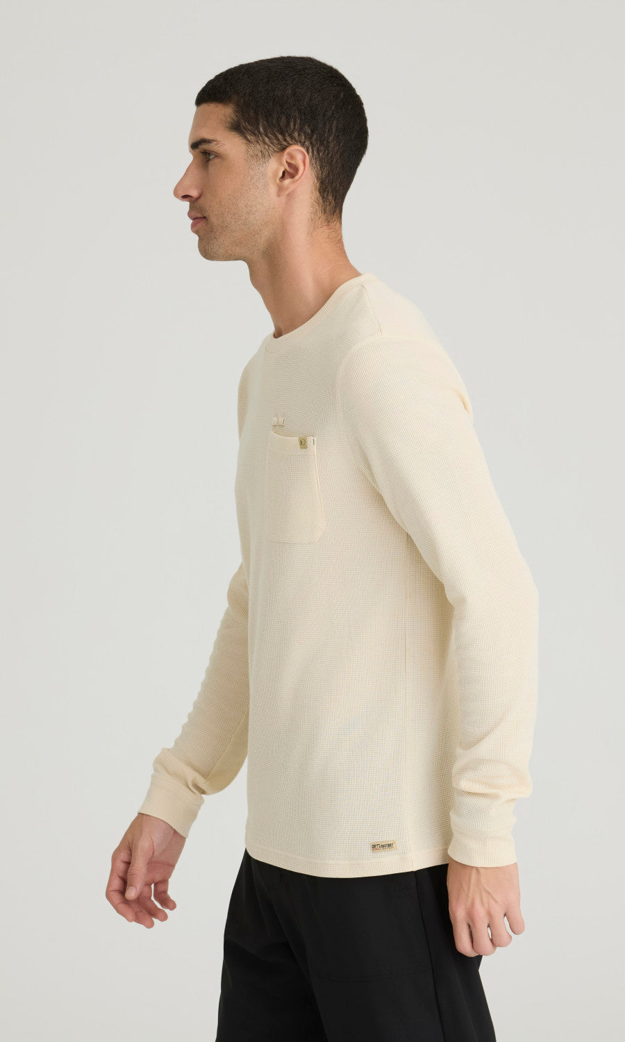 Grey's Anatomy Evolve GSST256 Nomad Long Sleeve Top Soft Dune