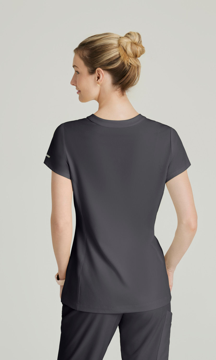 Skechers SKT259 Coast Scrub Top Pewter