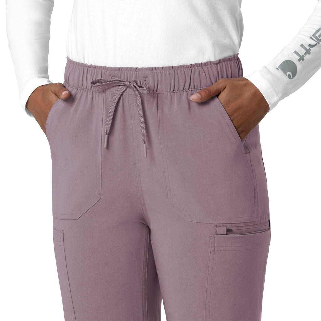 Force Cross-Flex C53210 Straight Leg Cargo Scrub Pants Lavender Mist