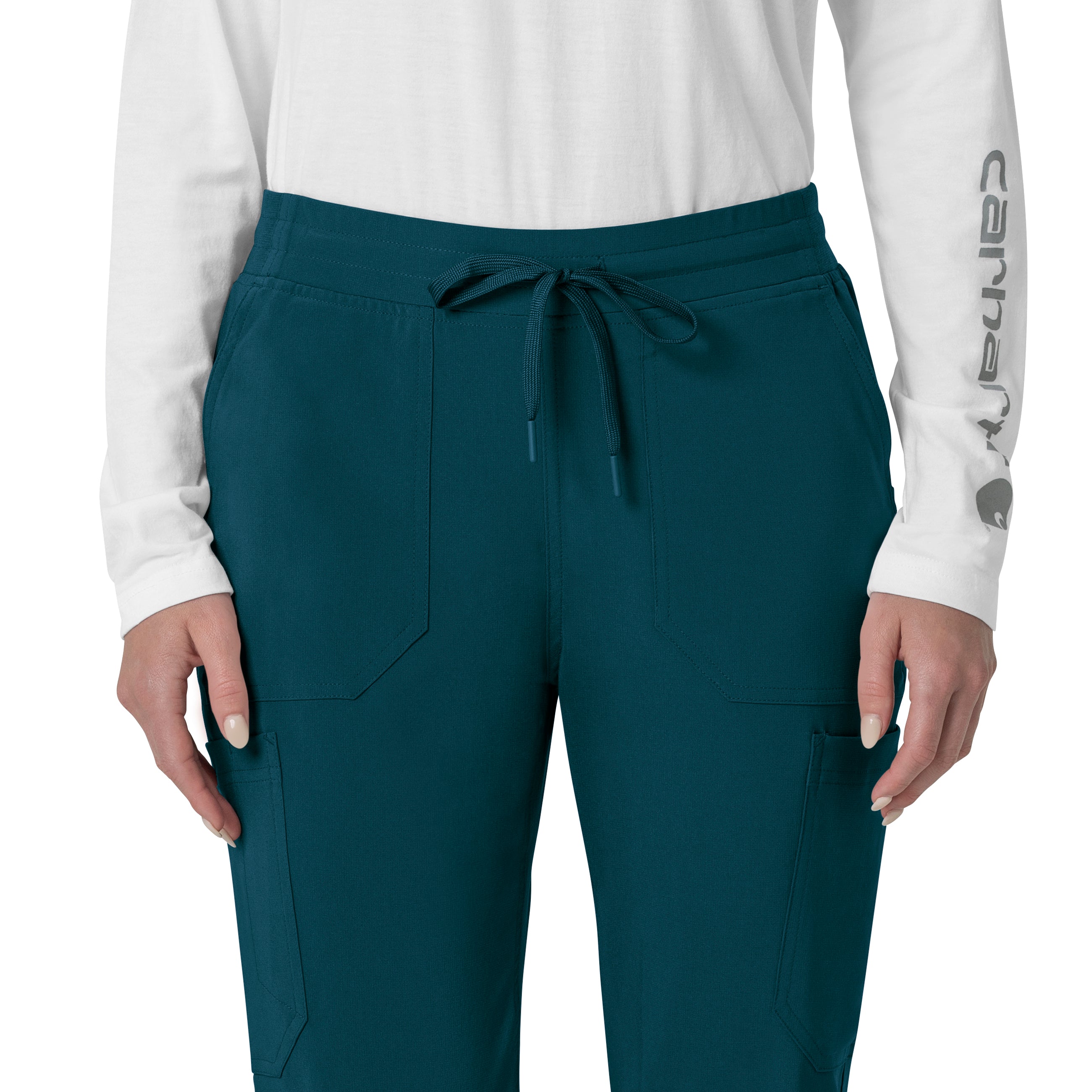 Force Cross-Flex C53110 Cargo Jogger Scrub Pants Caribbean