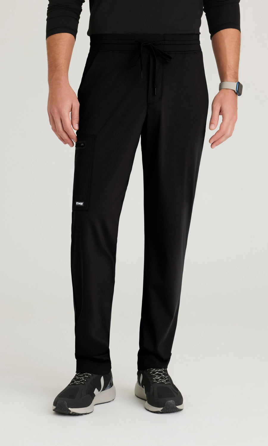 Grey's Anatomy Knit Stretch GRSP706 Focus Pant Black