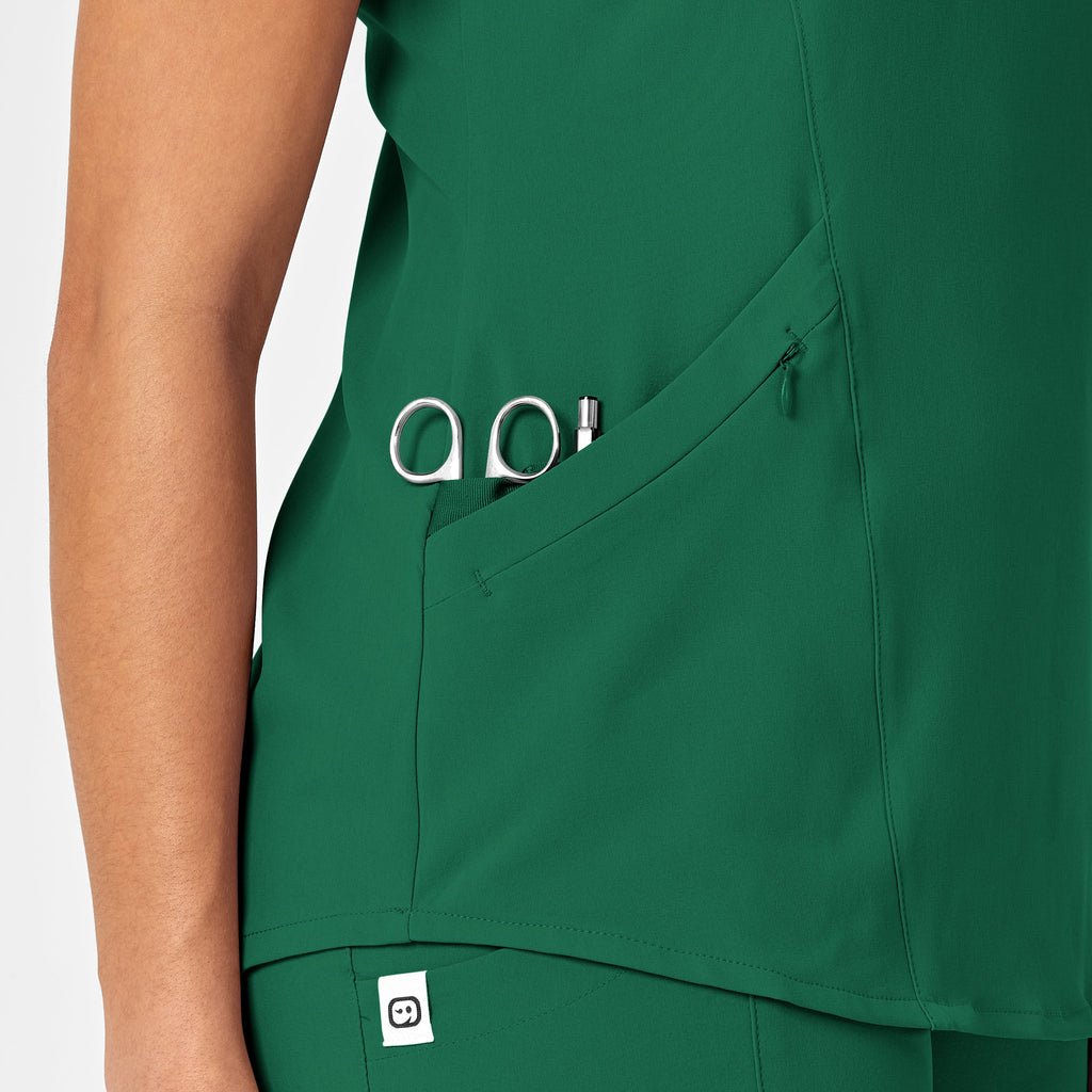 RENEW 6134 V-Neck Scrub Top Hunter