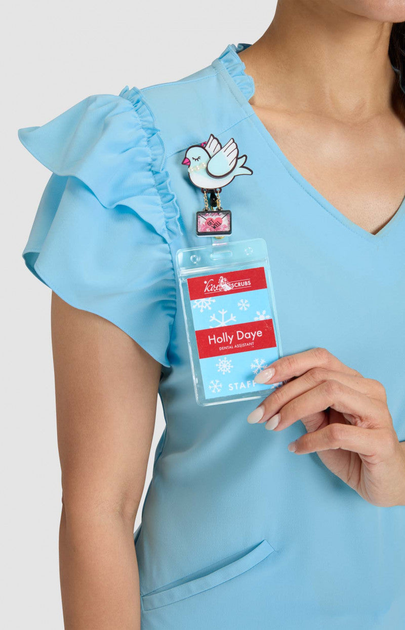 Betsey Johnson B131 Clary Top Sky