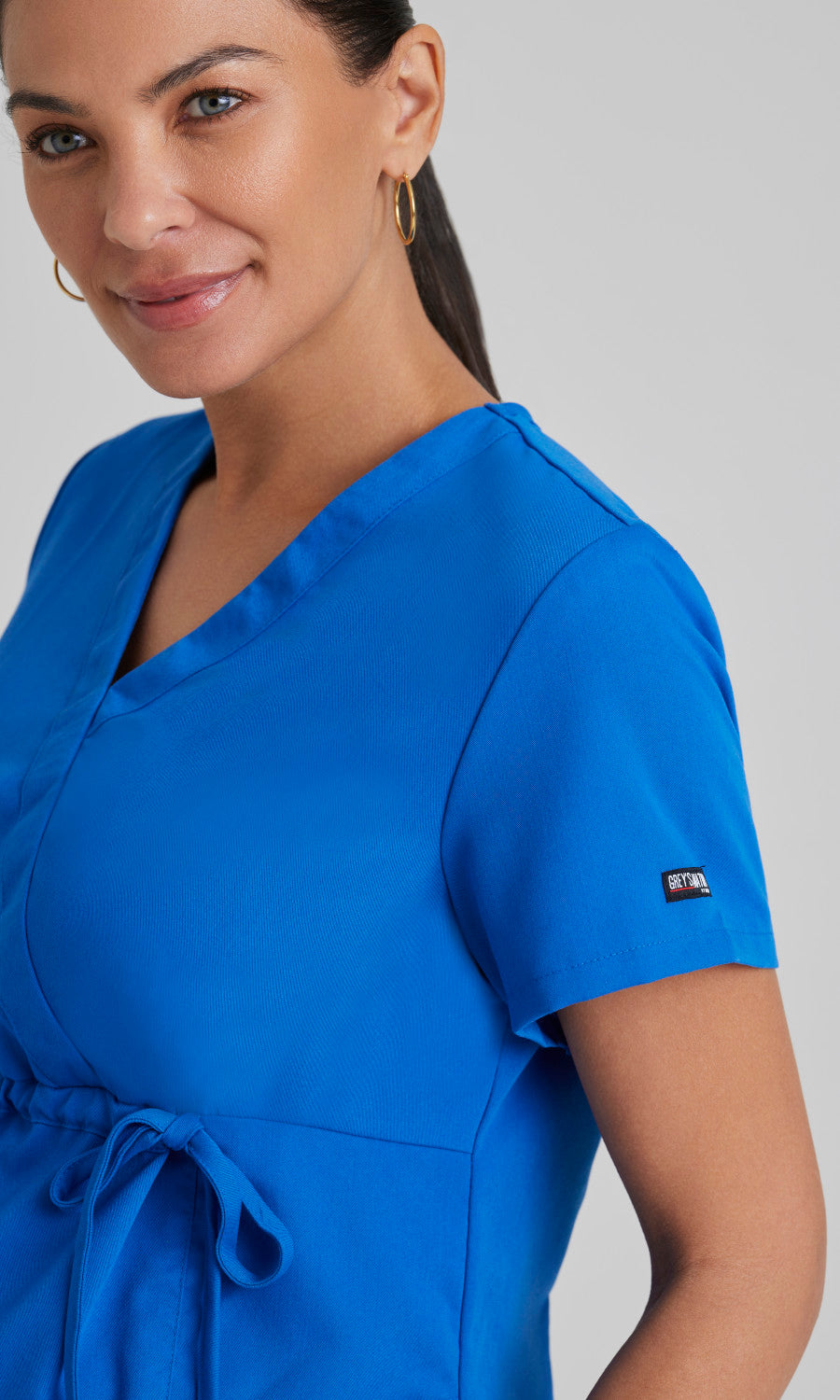 Grey's Anatomy GRT094 Lilah Scrub Top New Royal