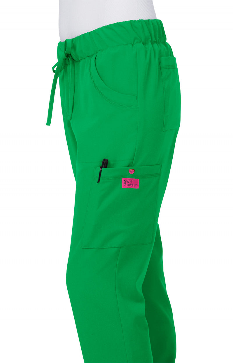 Betsey Johnson B700 Buttercup Pants Lucky Green