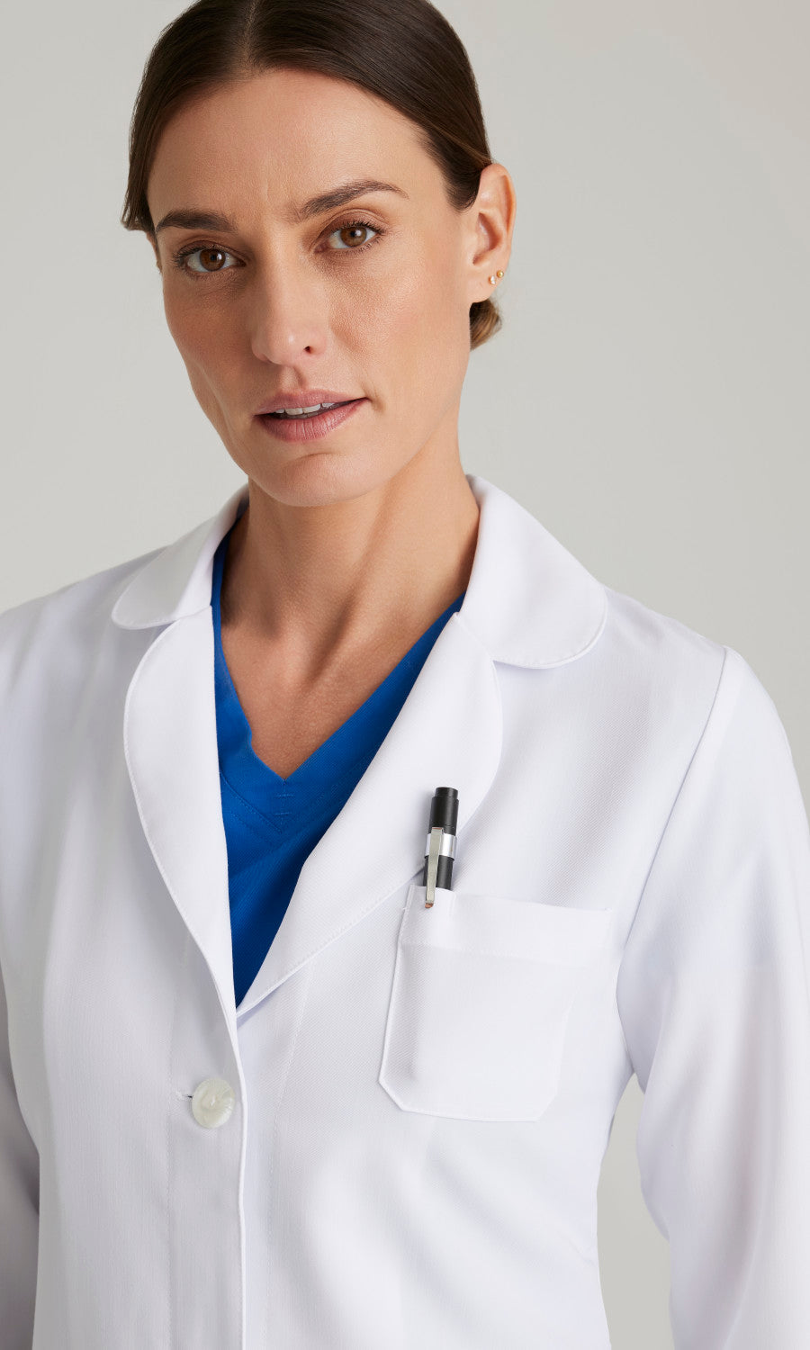 Grey's Anatomy Signature 2405 Brooke Lab Coat White
