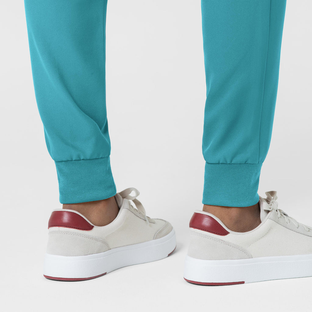 Thrive 5122 Cargo Jogger Scrub Pants Teal Blue