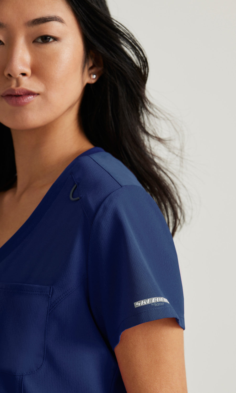 Skechers SKT147 Dignity Scrub Top Navy