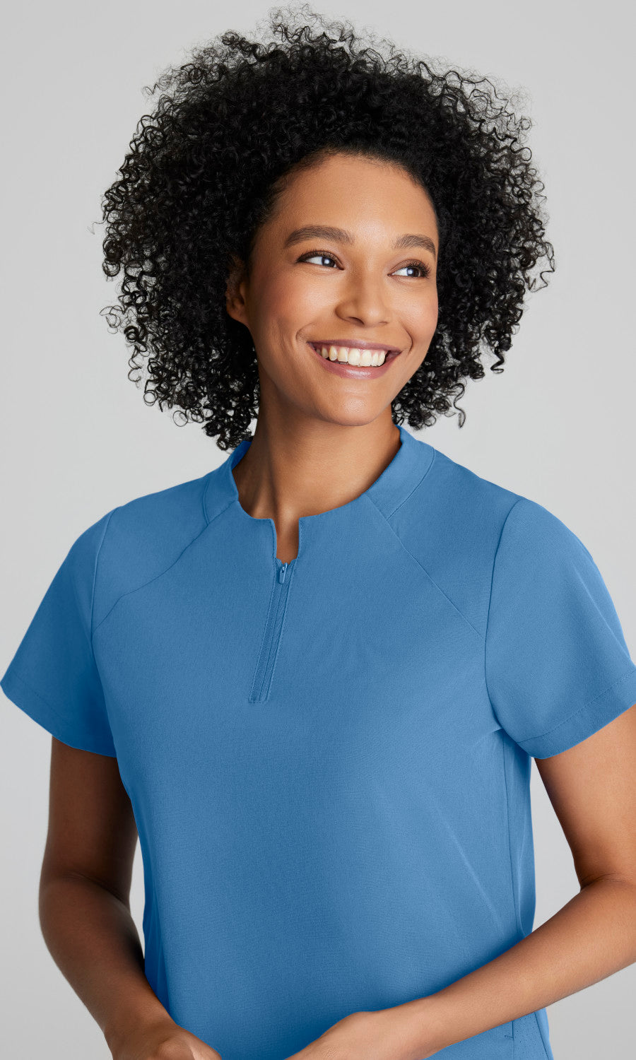 Barco One BOT216 Flux Scrub Top Ciel Blue