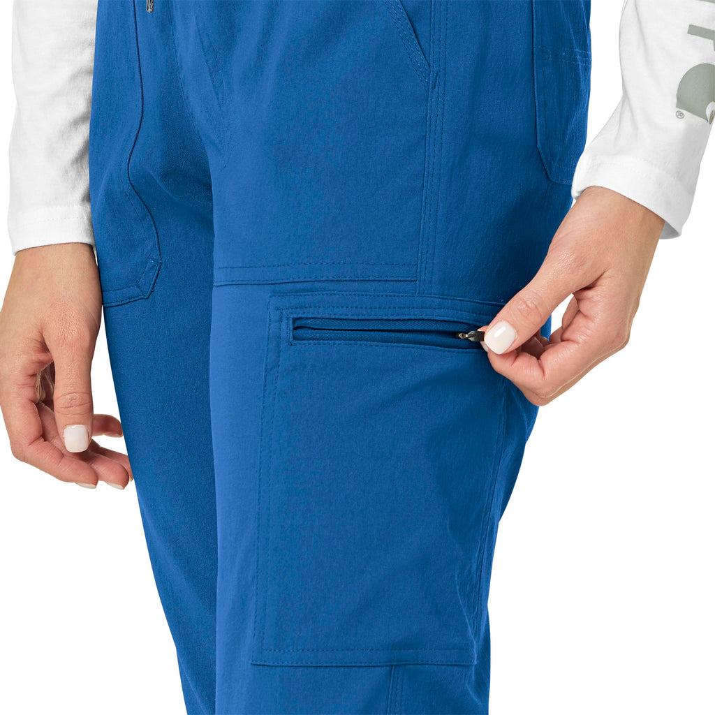 Rugged Flex Peak C52137 Cargo Jogger Scrub Pants Royal