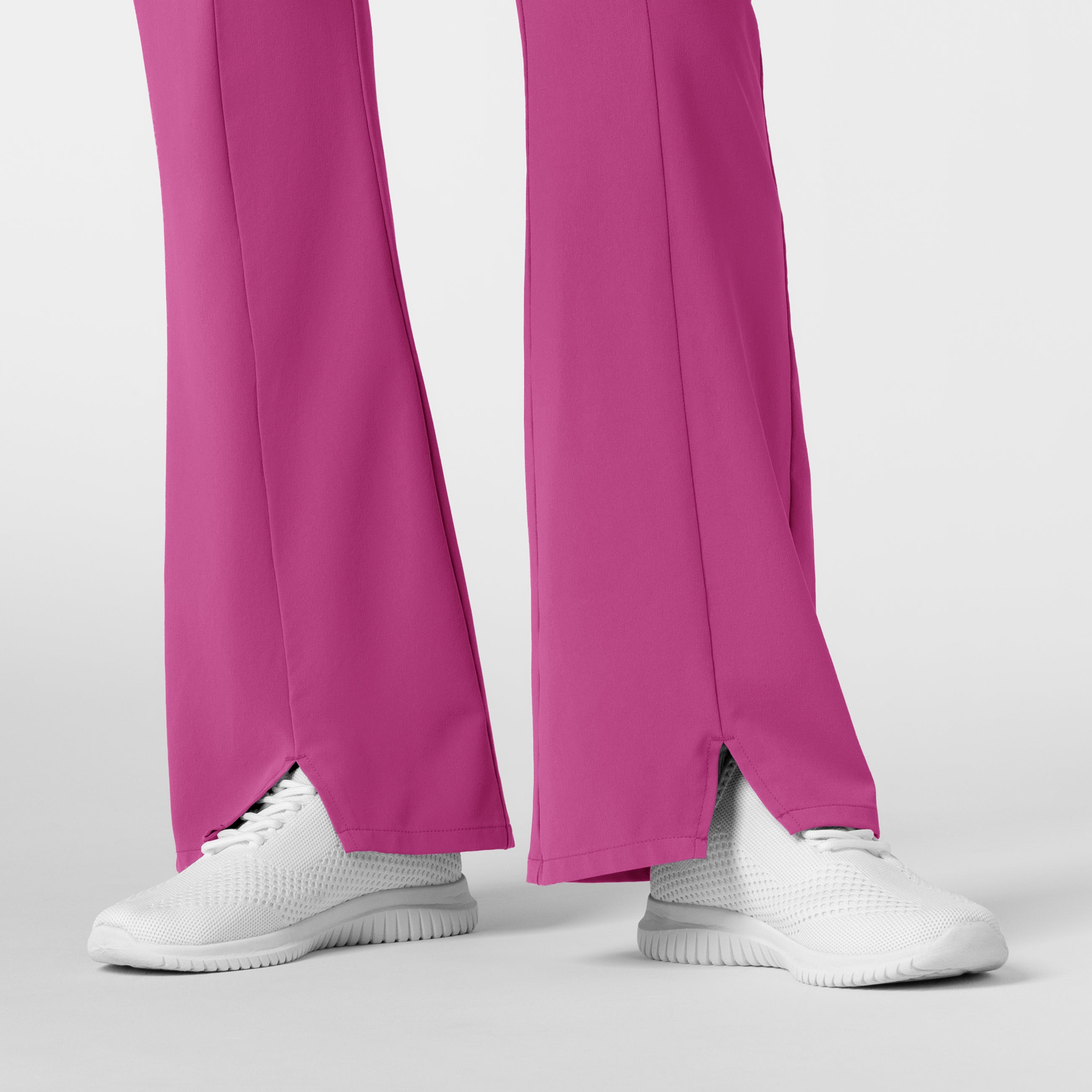 RENEW 5534 Cargo Flare Scrub Pants Raspberry