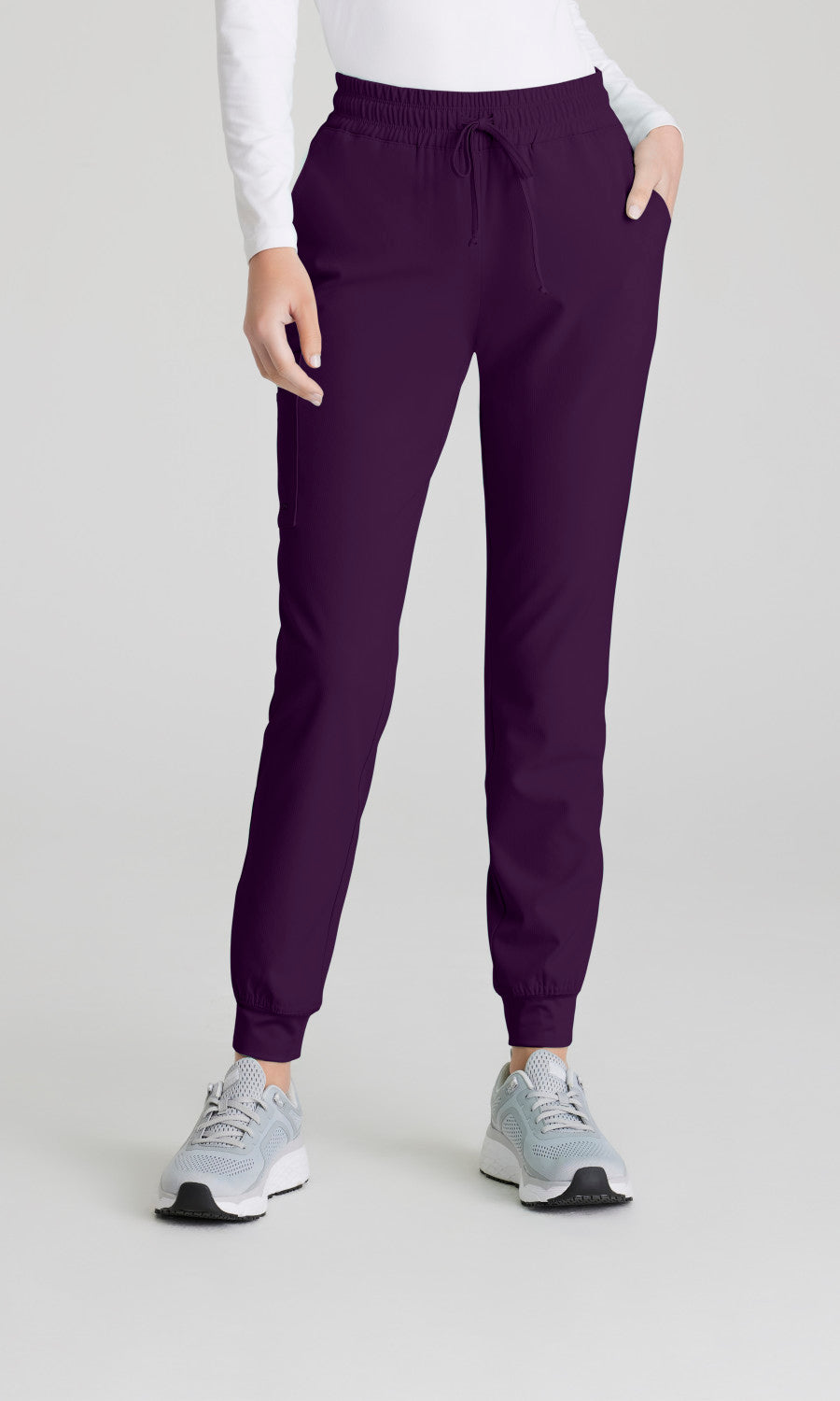 Skechers SKP552 Theory Jogger Eggplant